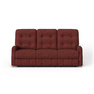 Devon Fabric Power Reclining Sofa with Power Headrests