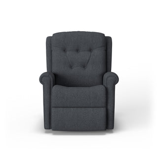 Minnie Fabric Power Rocking Recliner with Power Headrest