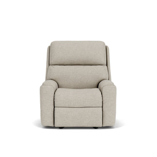 Rio Fabric Power Rocking Recliner with Power Headrest
