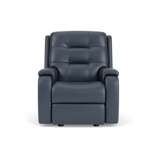Arlo Leather Power Rocking Recliner with Power Headrest & Lumbar