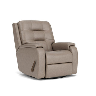Arlo Leather Swivel Gliding Recliner