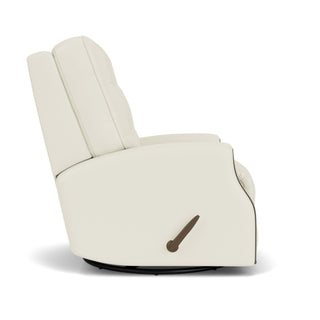 Devon Leather Swivel Gliding Recliner