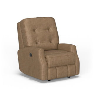 Devon Leather Power Rocking Recliner