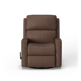 Catalina Leather Swivel Gliding Recliner