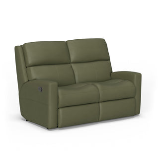 Catalina Leather Reclining Loveseat