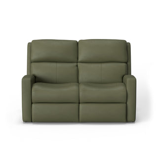 Catalina Leather Reclining Loveseat