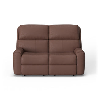 Rio Leather Power Reclining Loveseat