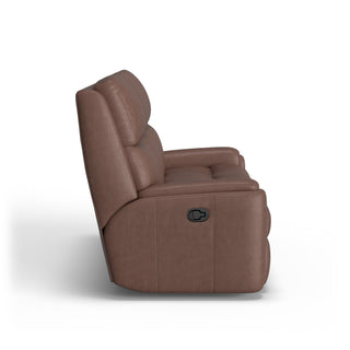 Rio Leather Reclining Sofa