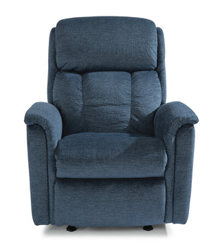 Luna Fabric Power Rocking Recliner with Power Headrest