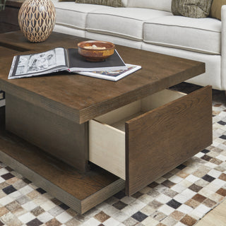Athens Rectangular Coffee Table with Casters