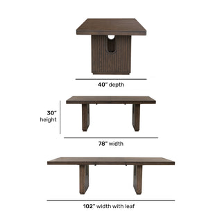 Athens Rectangular Dining Table