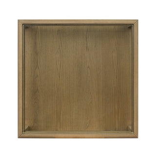 Reed Square Coffee Table with Casters