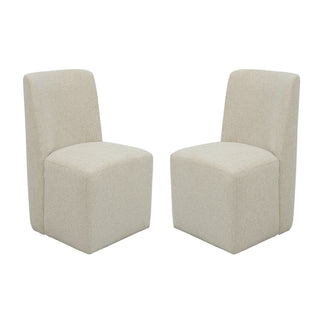 Waterfall Pair of Upholstered Dining Chairs
