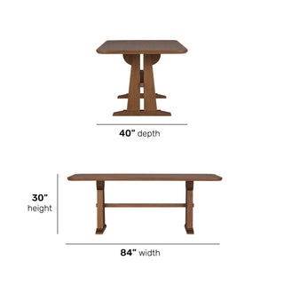 Lincoln Rectangular Dining Table