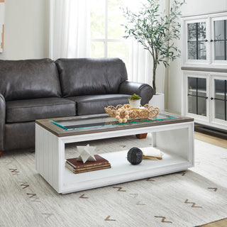 Melody Rectangular Coffee Table with Casters