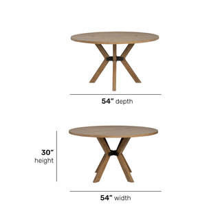 Millwork Round Dining Table