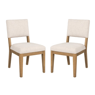 Millwork Pair of Dining Chairs