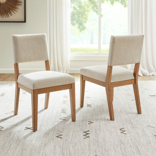 Millwork Pair of Dining Chairs