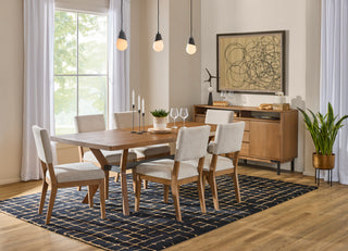 Millwork Pair of Dining Chairs