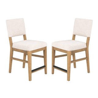 Millwork Pair of Counter Chairs