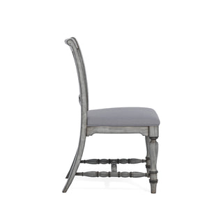 Plymouth Pair of Armless Dining Chairs 22" W