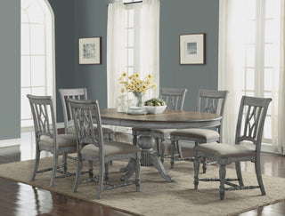 Plymouth Pair of Armless Dining Chairs 22" W