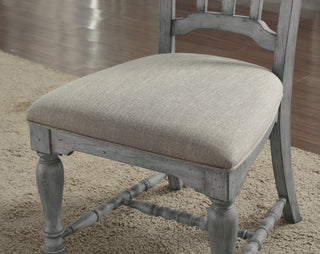 Plymouth Pair of Armless Dining Chairs 22" W