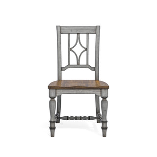 Plymouth Pair of Armless Dining Chairs 22" W