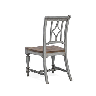 Plymouth Pair of Armless Dining Chairs 22" W