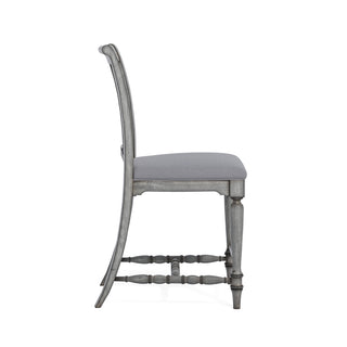 Plymouth Pair of Armless Dining Chairs 21" W