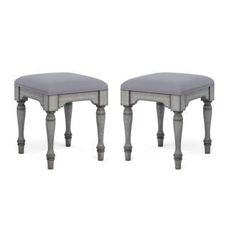 Plymouth Pair of Ottomans